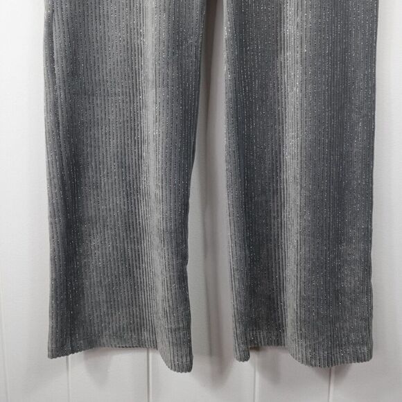 Juicy Couture Womens Grey Ribbed Metallic Thread X-Large - Picture 6 of 11